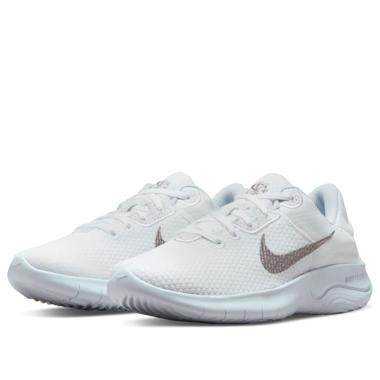 (WMNS) Nike Flex Experience Run 11 'White Silver' DD9283-100
