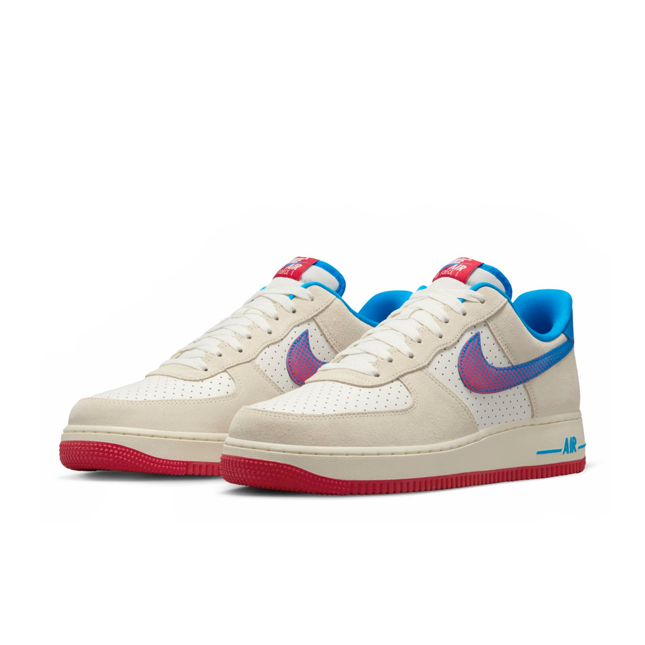 Nike Air Force 1 '07 LV8 'Coconut Milk Red Photo Blue' HQ3618-113