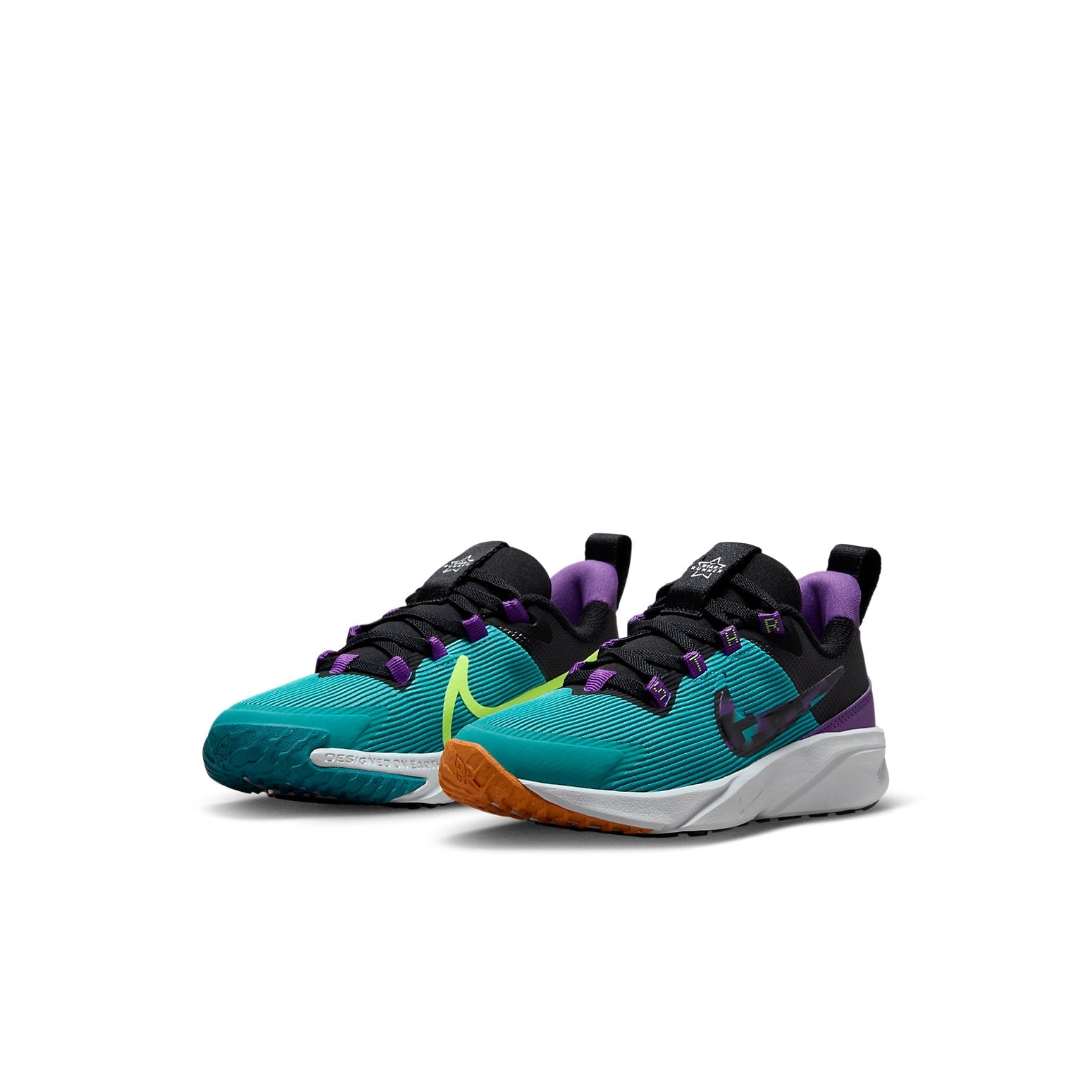 (PS) Nike Star Runner 4 SE Shoes 'Teal Black Purple Cosmos' FJ1806-300