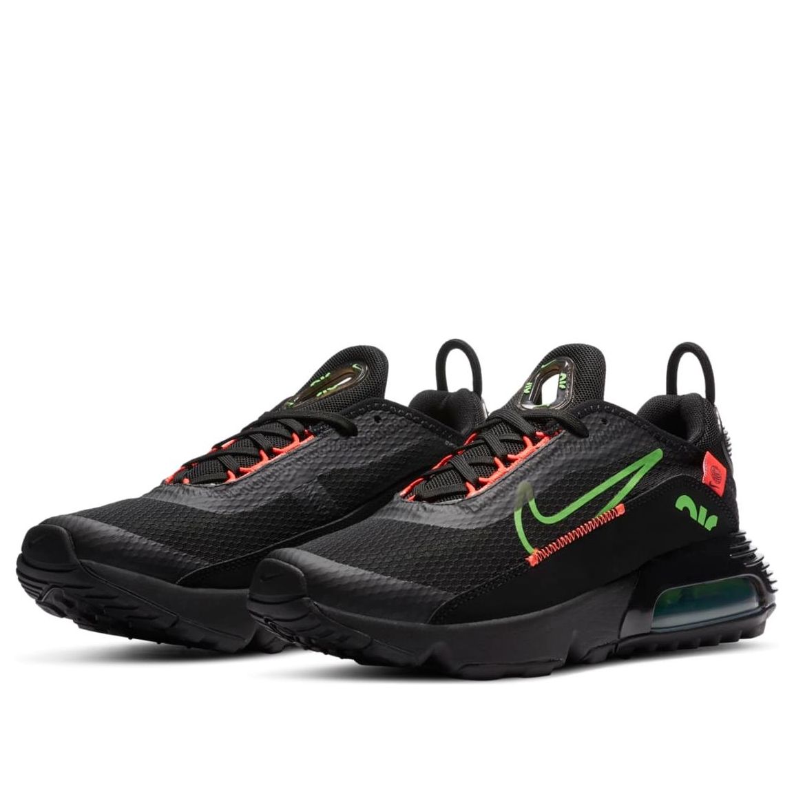 (GS) Nike Air Max 2090 'Black Green Strike Crimson' DB2618-001