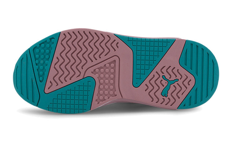 (GS) PUMA X-ray Sports Running Shoes Pink/White 372920-09