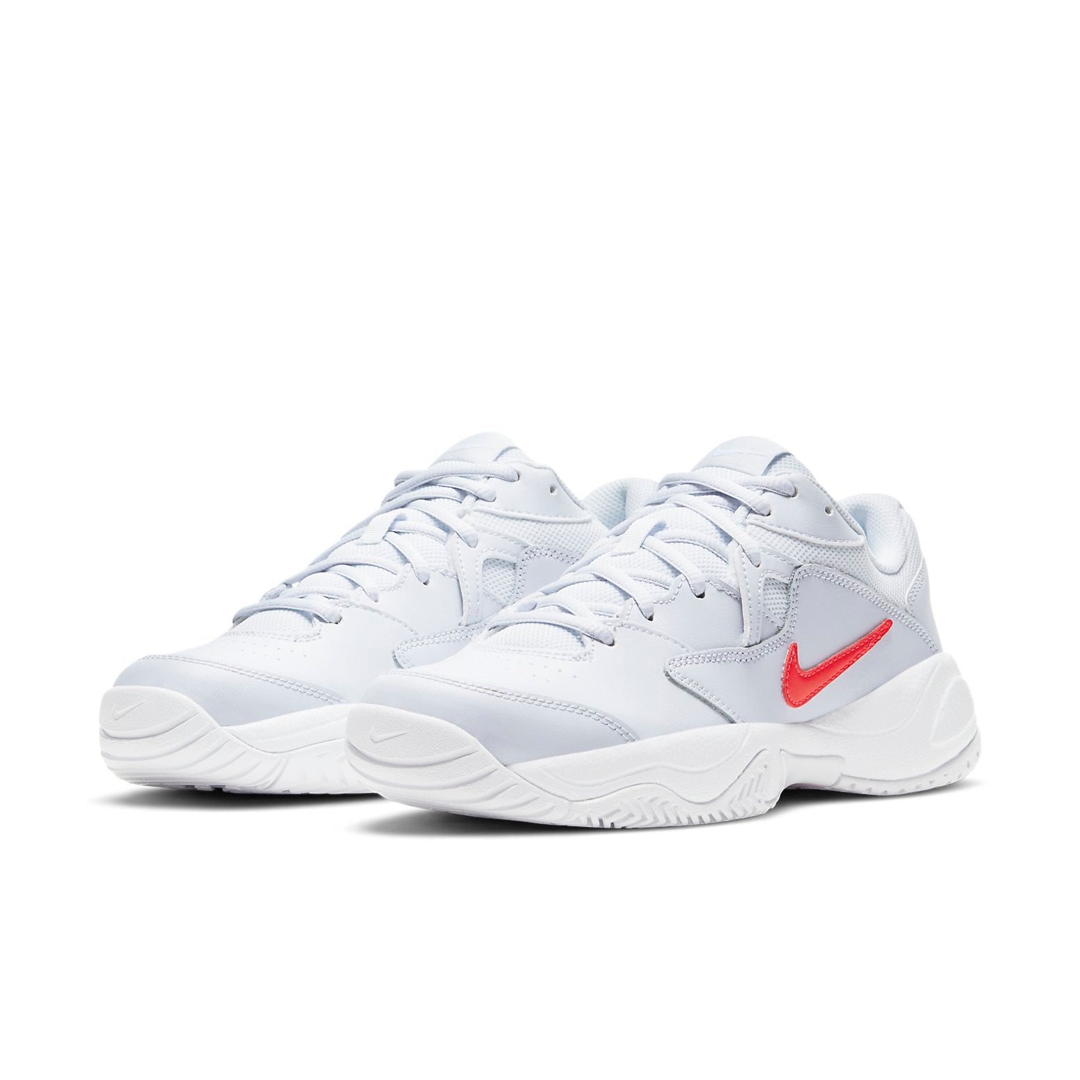 (WMNS) Nike Court Lite 2 'Grey Bright Crimson' AR8838-005