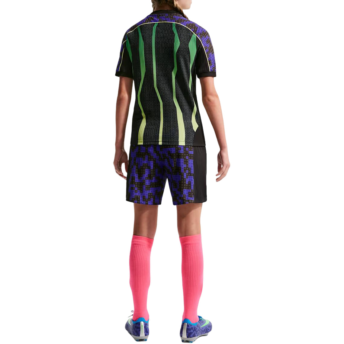 (GS) Nike x LEGO Collection Aero-FIT Shorts 'Bright Concord Black Lucky Green' IQ7144-458