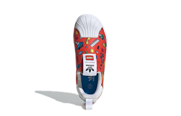 (GS) adidas LEGO x Superstar 360 'All Over Print' GX3286