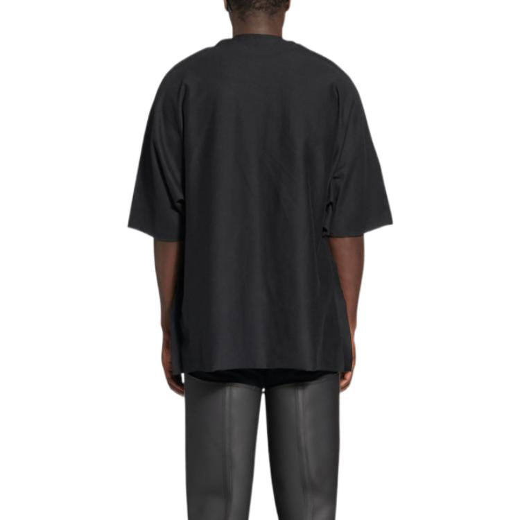 (WMNS) Balenciaga 3B Sports Icon Flat T-Shirt 'Black' 704032TMVJ71070