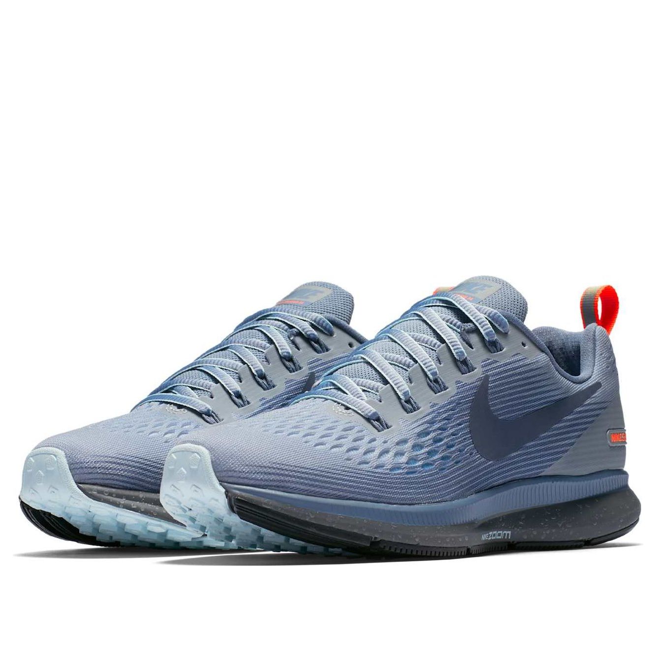 (WMNS) Nike Air Zoom Pegasus 34 Shield 'Wolf Grey Thunder Dark Sky Blue' 907328-002