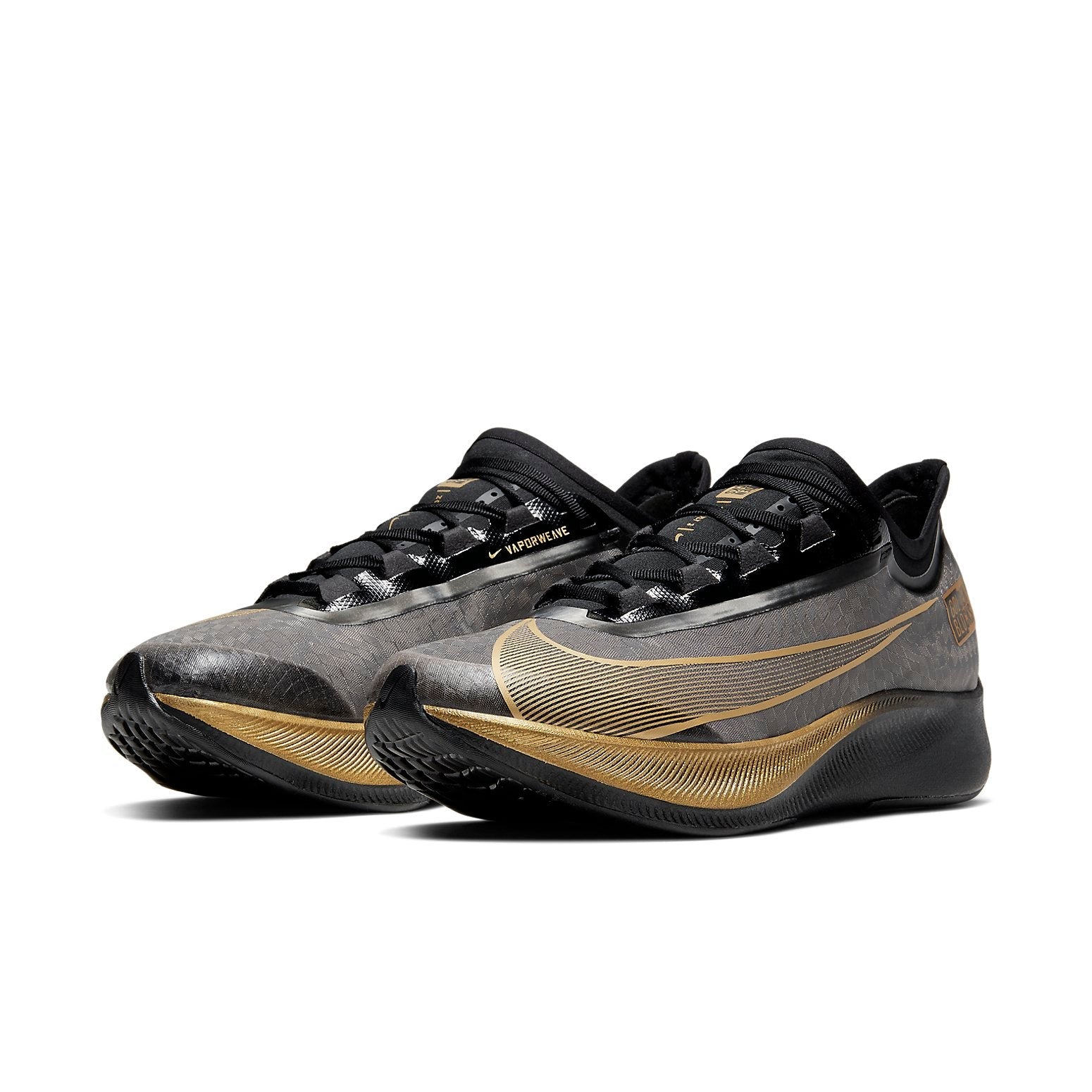 Nike Golden Blocks x Zoom Fly 3 'Black Metallic Copper' CT9139-001