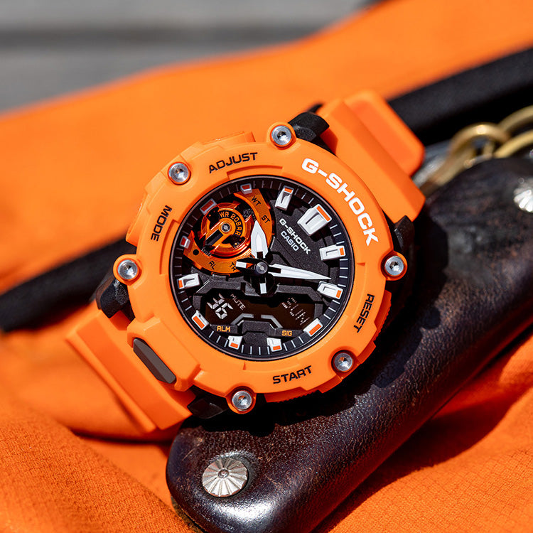 CASIO G-Shock Analog-Digital 'Orange' GA-2200M-4A