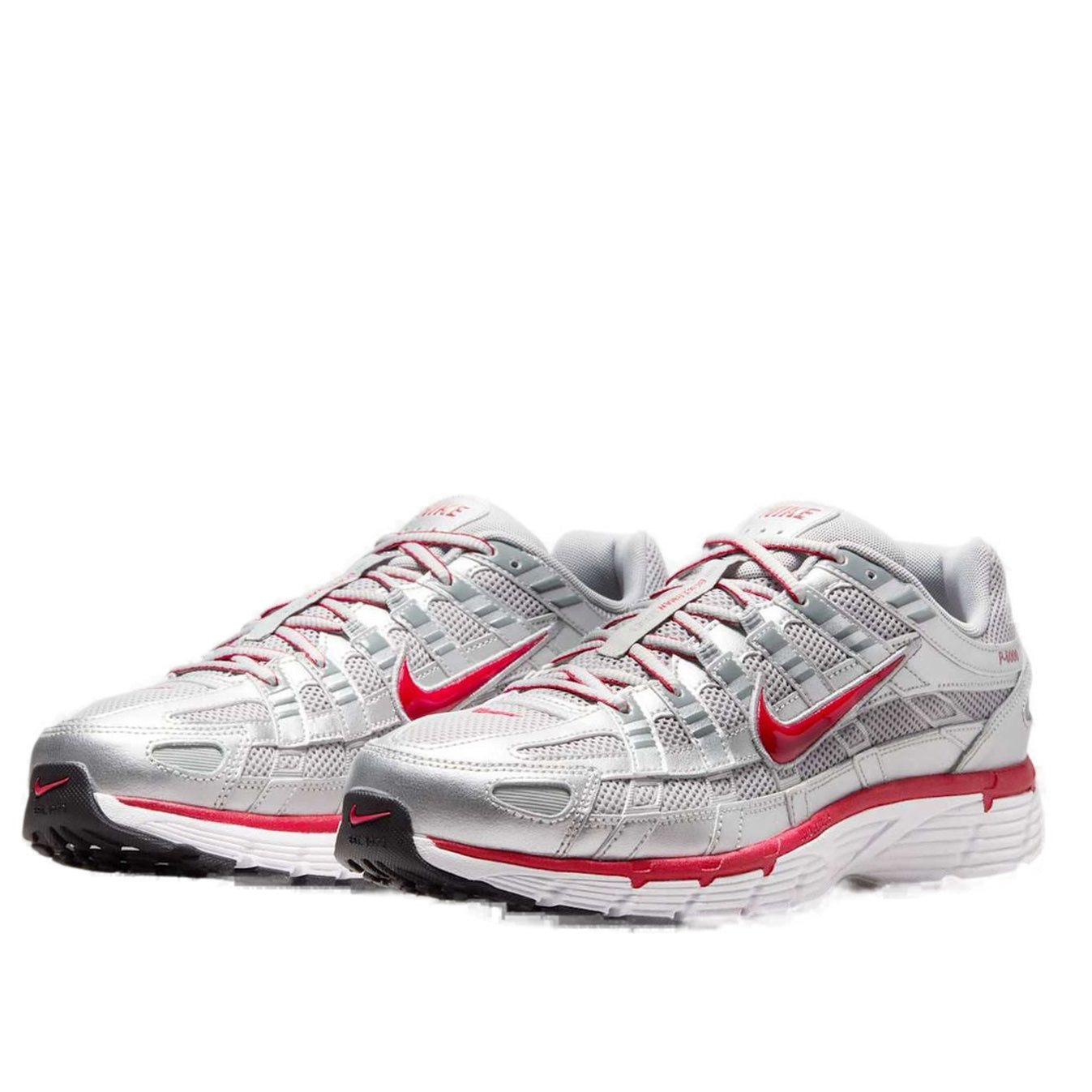 NIke P-6000 'Metallic Silver Cool Grey Red' CD6404-024