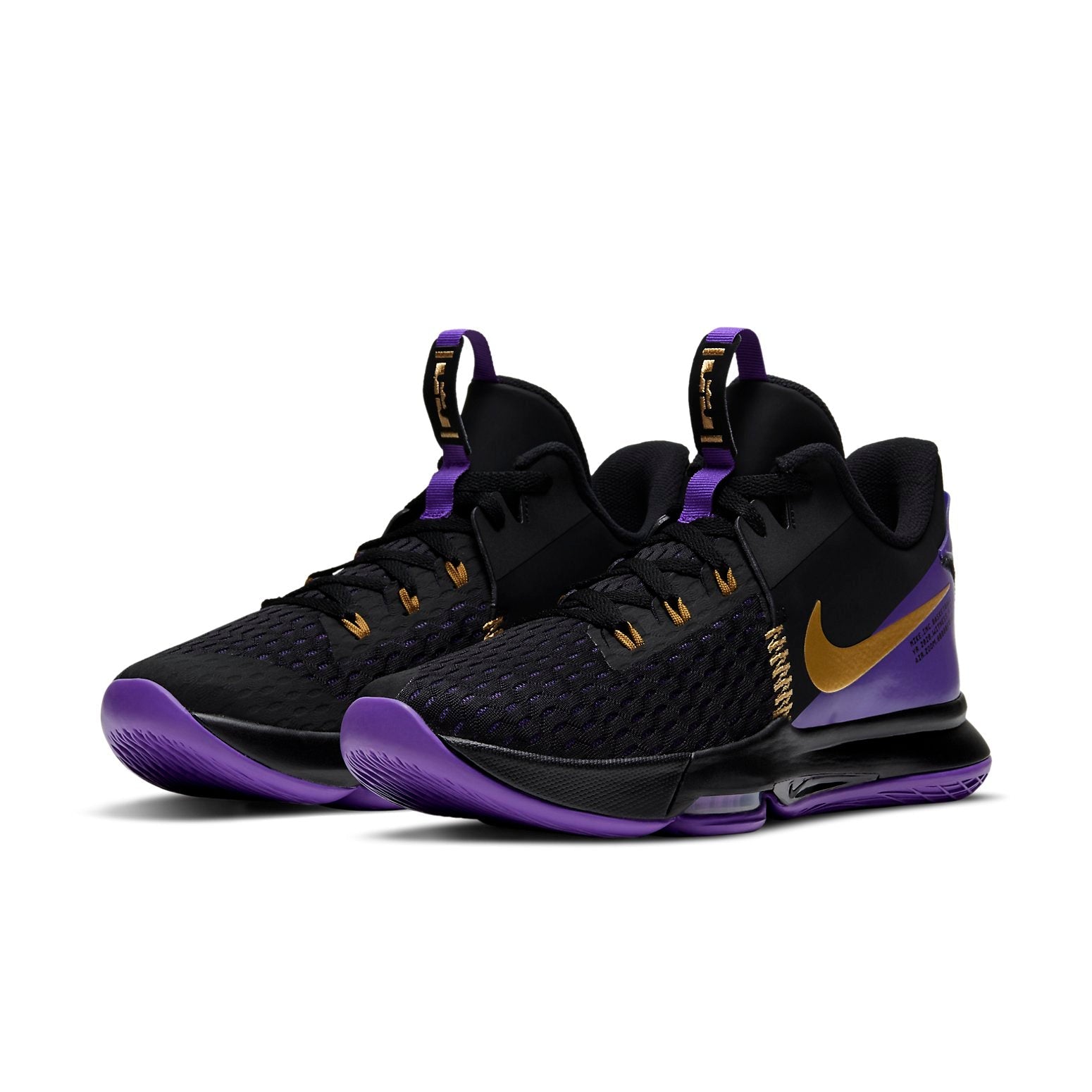 Nike LeBron Witness 5 'Fierce Purple Metallic Gold' CQ9380-003