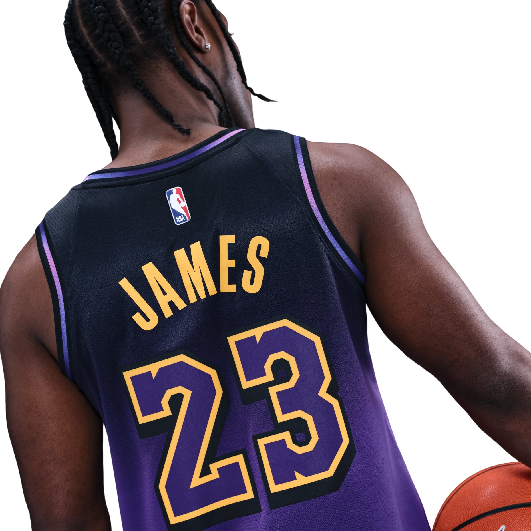 Nike Los Angeles Lakers 2024/25 City Edition Jersey 'Lebron James' FQ4346-504