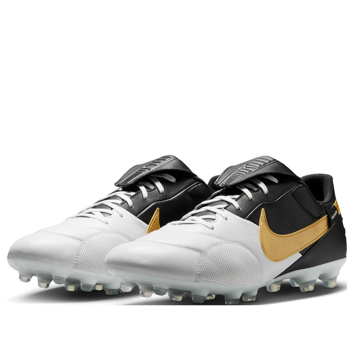 Nike Premier 3 FG Low 'White Black Metallic Gold' HM0265-174