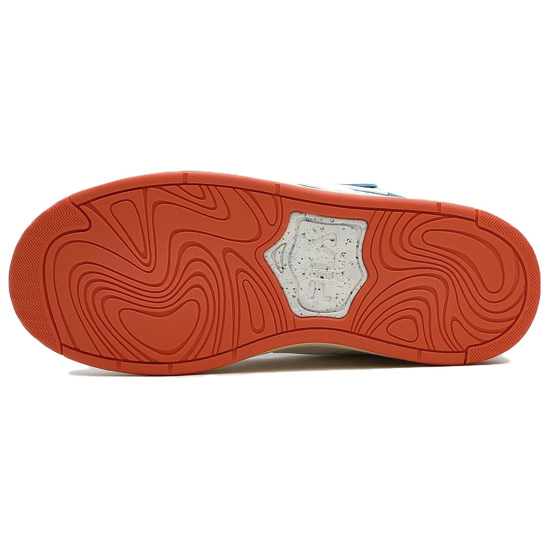 (WMNS) FILA FUSION Nollie Sneakers 'White Orange Blue' T12W332301FGD