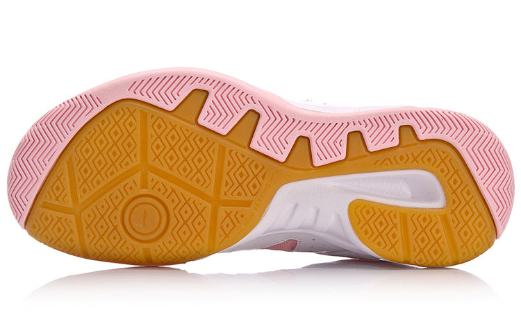 (WMNS) Li-Ning Badminton Shoes 'White Pink' AYTN024-4