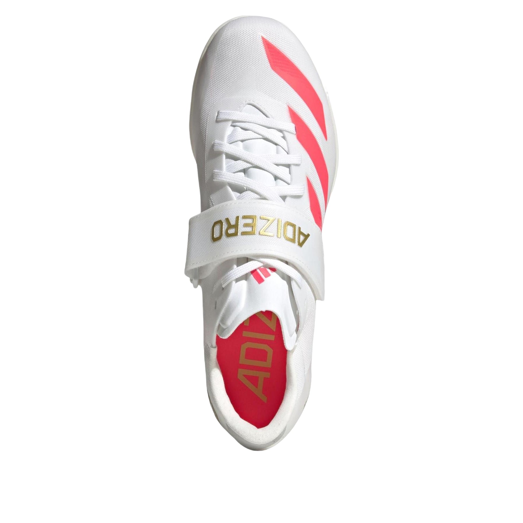 adidas Adizero High Jump 'White Black Gold Metallic' KJ9544