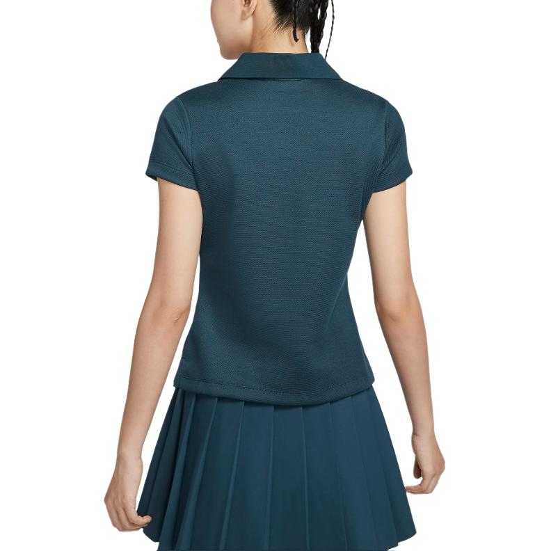 (WMNS) Nike Women by YOON Short Sleeve Polo Shirt Asia Sizing 'Armoury Navy' FZ0277-478