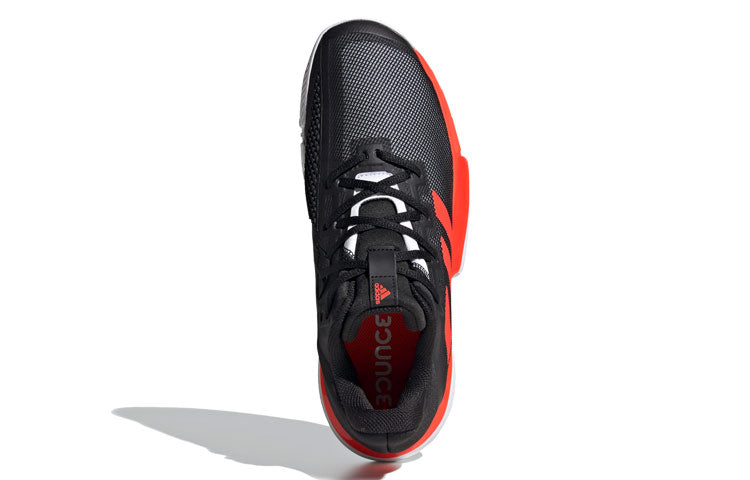 adidas Solematch Bounce 'Black Red White' FU8117