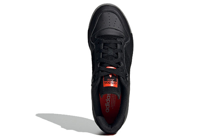 (WMNS) adidas Rivalry Low 'Core Black Solar Red' FW4276