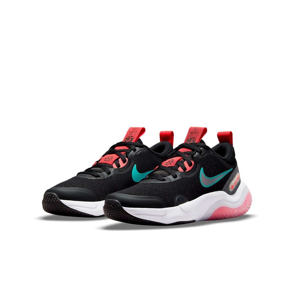 (GS) Nike Explor Next Nature 'Black Siren Red Washed Teal' DC5860-003