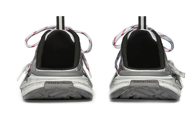 Balenciaga 3XL Mules 'Grey Mesh and Polyurethane' 742672W3XL51219