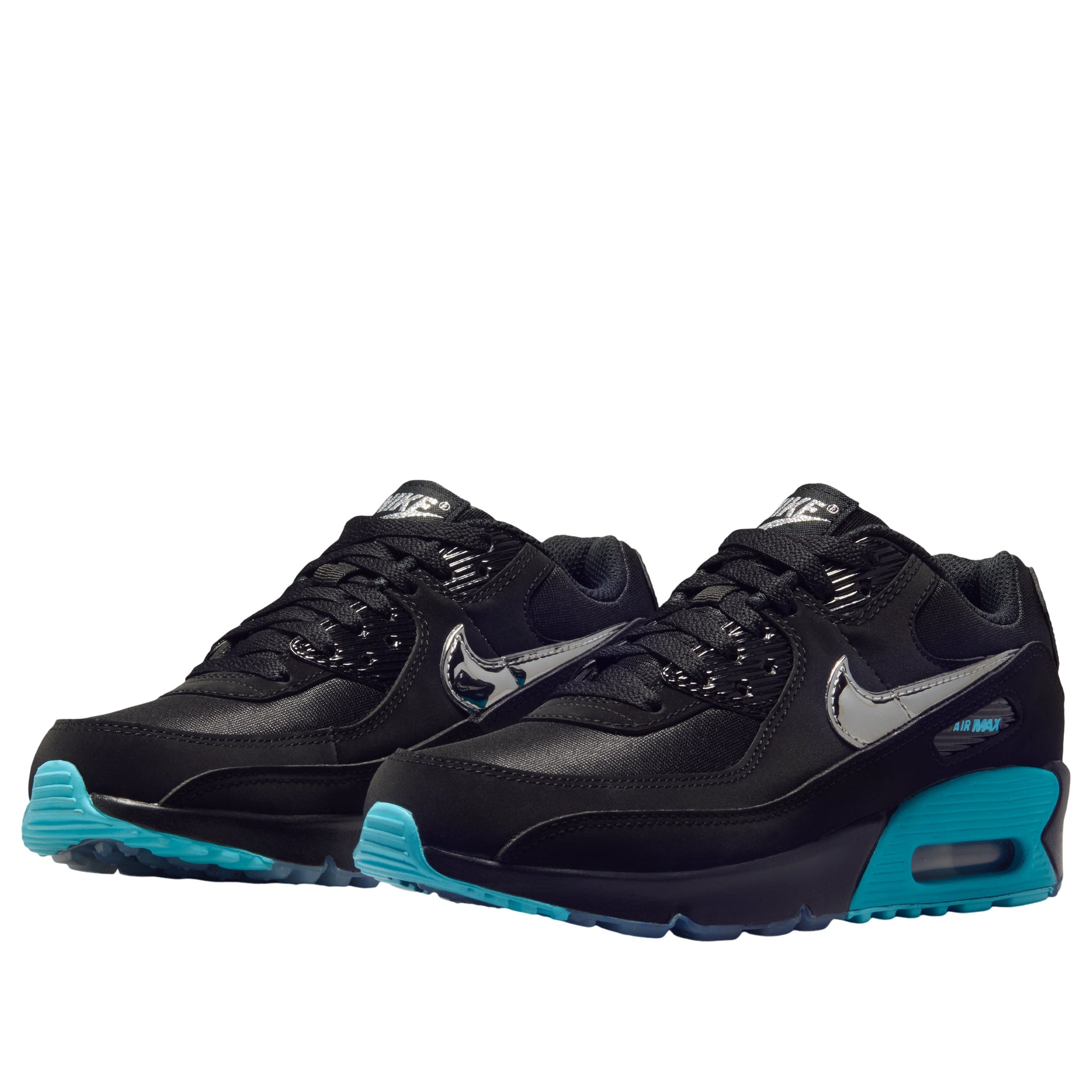 (GS) Nike Air Max 90 SE 'Black Gamma Blue' IM7744-001