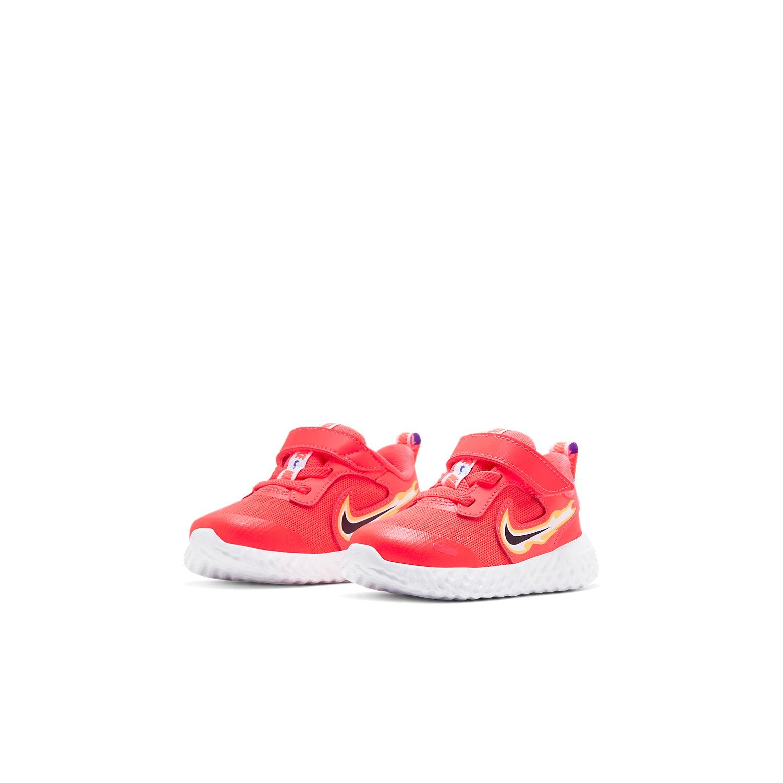 (TD) Nike Revolution 5 'Fiery Swoosh' CK4551-600