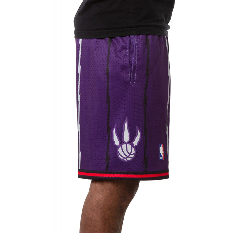 Mitchell & Ness NBA Swingman Shorts Toronto Raptors Road 1998-99 'Dark Purple' SMSHGS18255-TRAPURP98