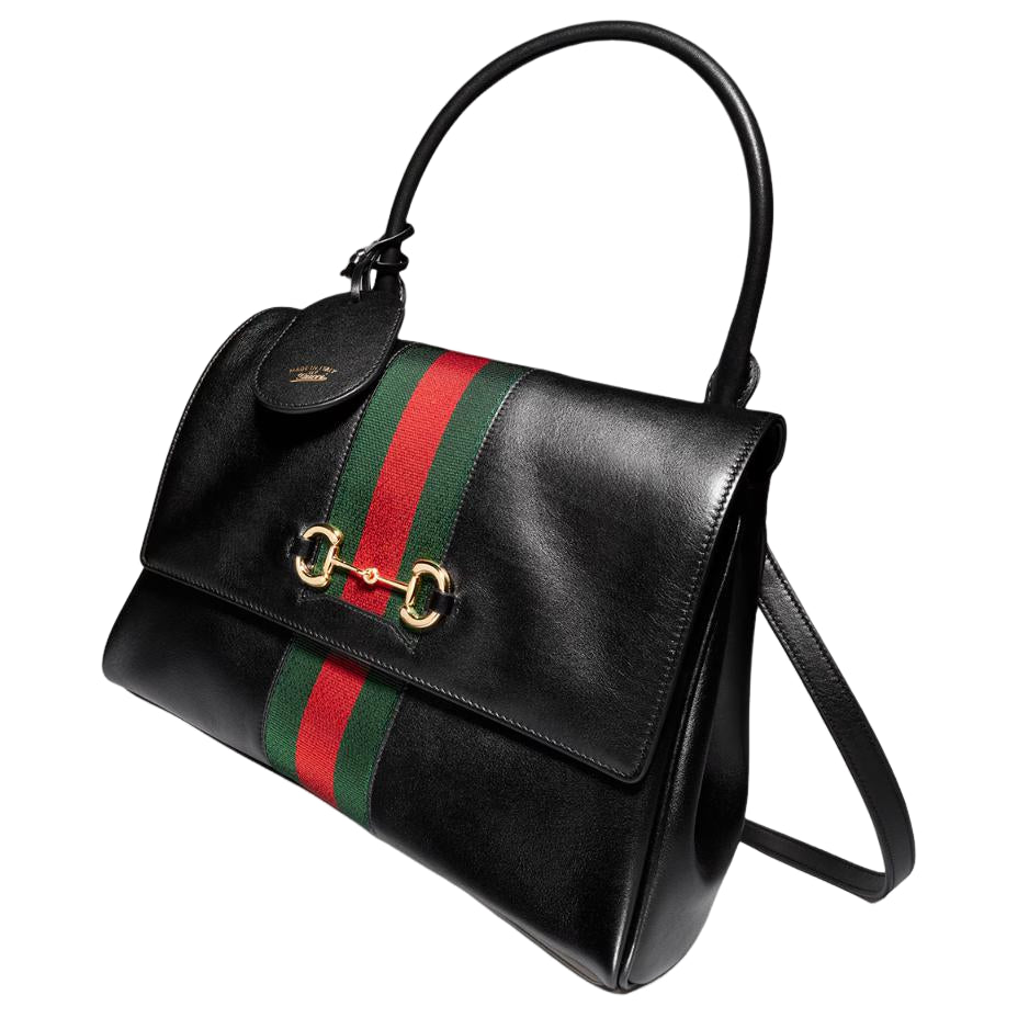 (WMNS) Gucci Paparazzo Medium Top Handle Bag 'Black' 875018-AAGIQ-1053
