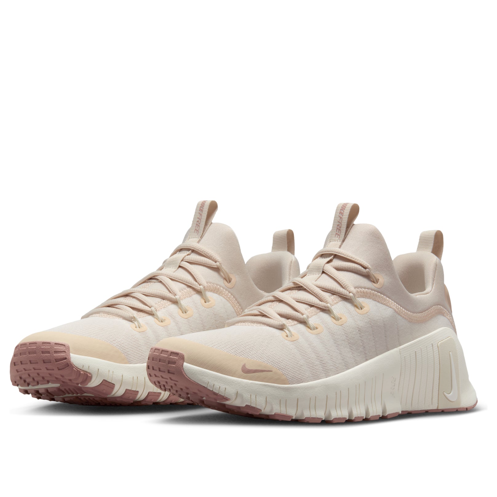 (WMNS) Nike Free Metcon 6 'Soft Pearl Pearl White Sail Particle Pink' FJ7126-011