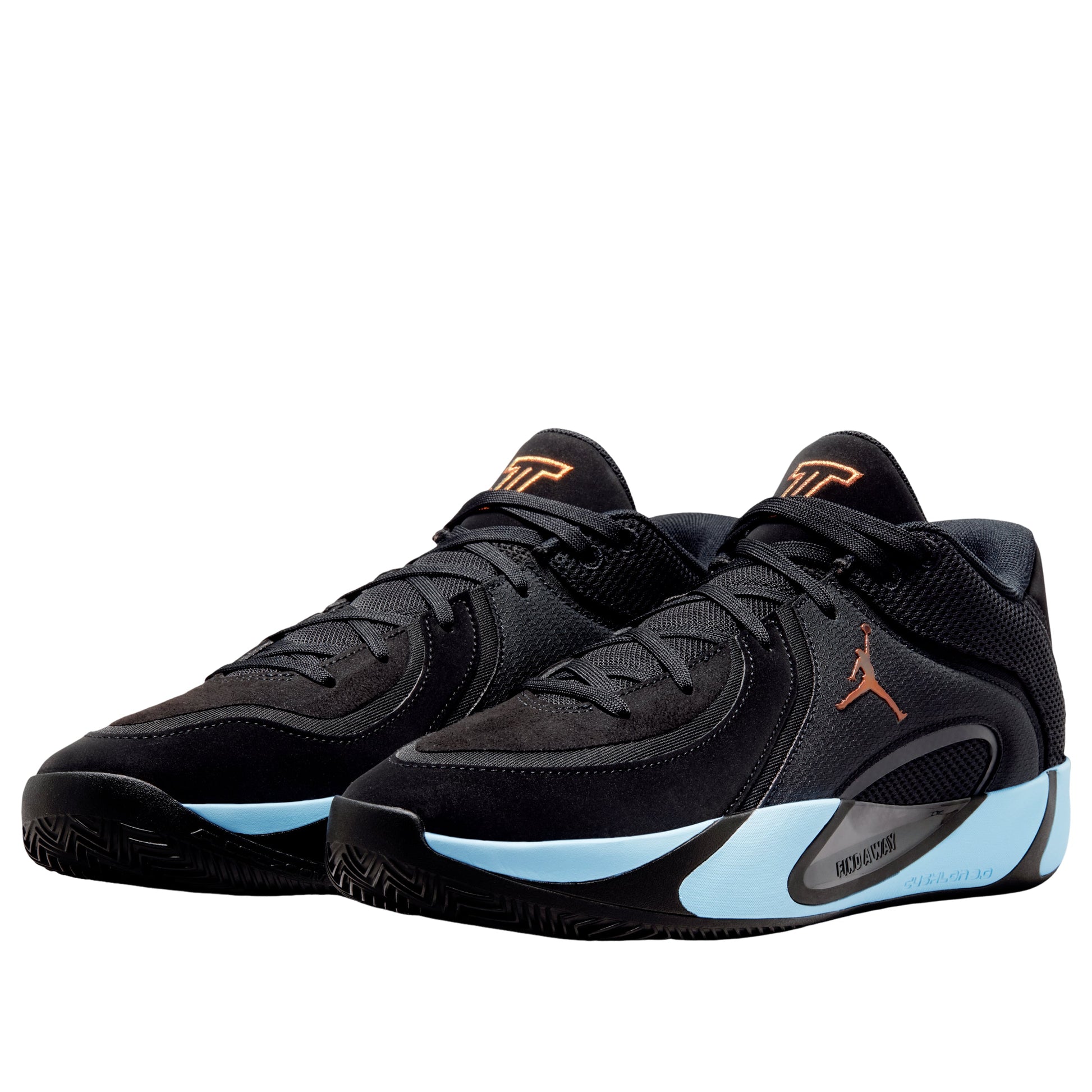 Air Jordan Tatum 4 PF 'Black Ice Blue' HQ4613-004