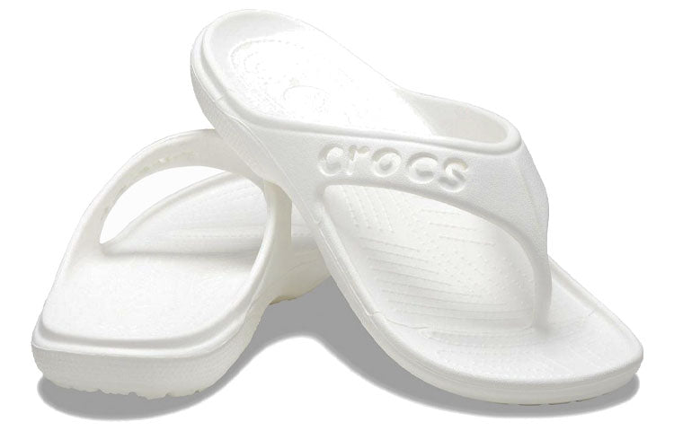 Crocs Baya Minimalistic Casual Flip-Flops White 11999-100