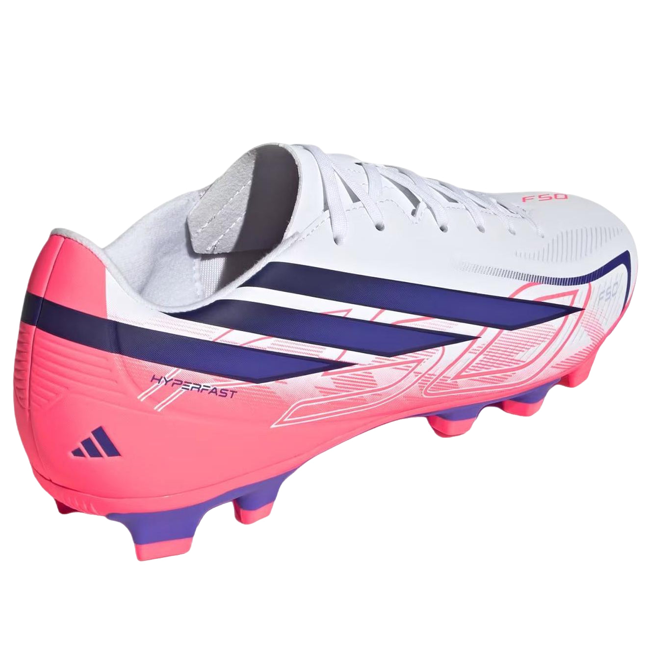 adidas F50 Hyperfast Club FG/MG/AG 'White Solar Purple' KJ0990