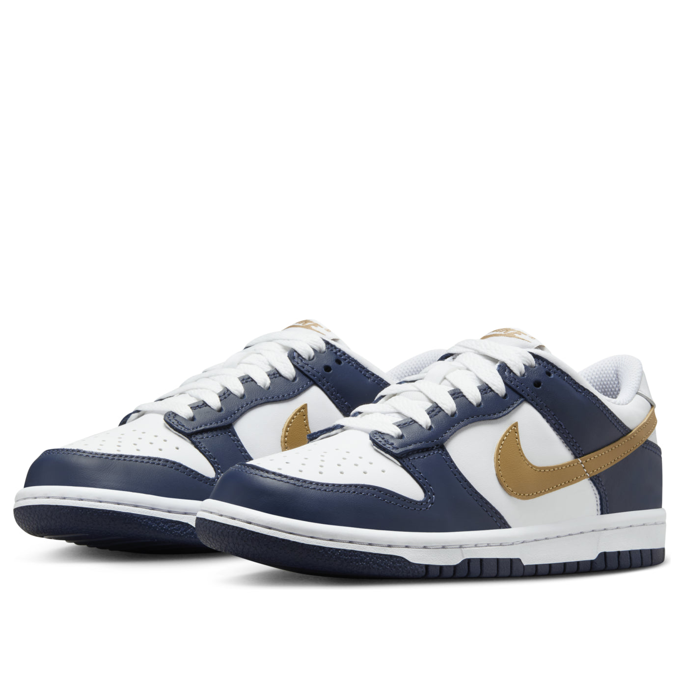 (GS) Nike Dunk Low 'Midnight Navy Wheat' FB9109-111