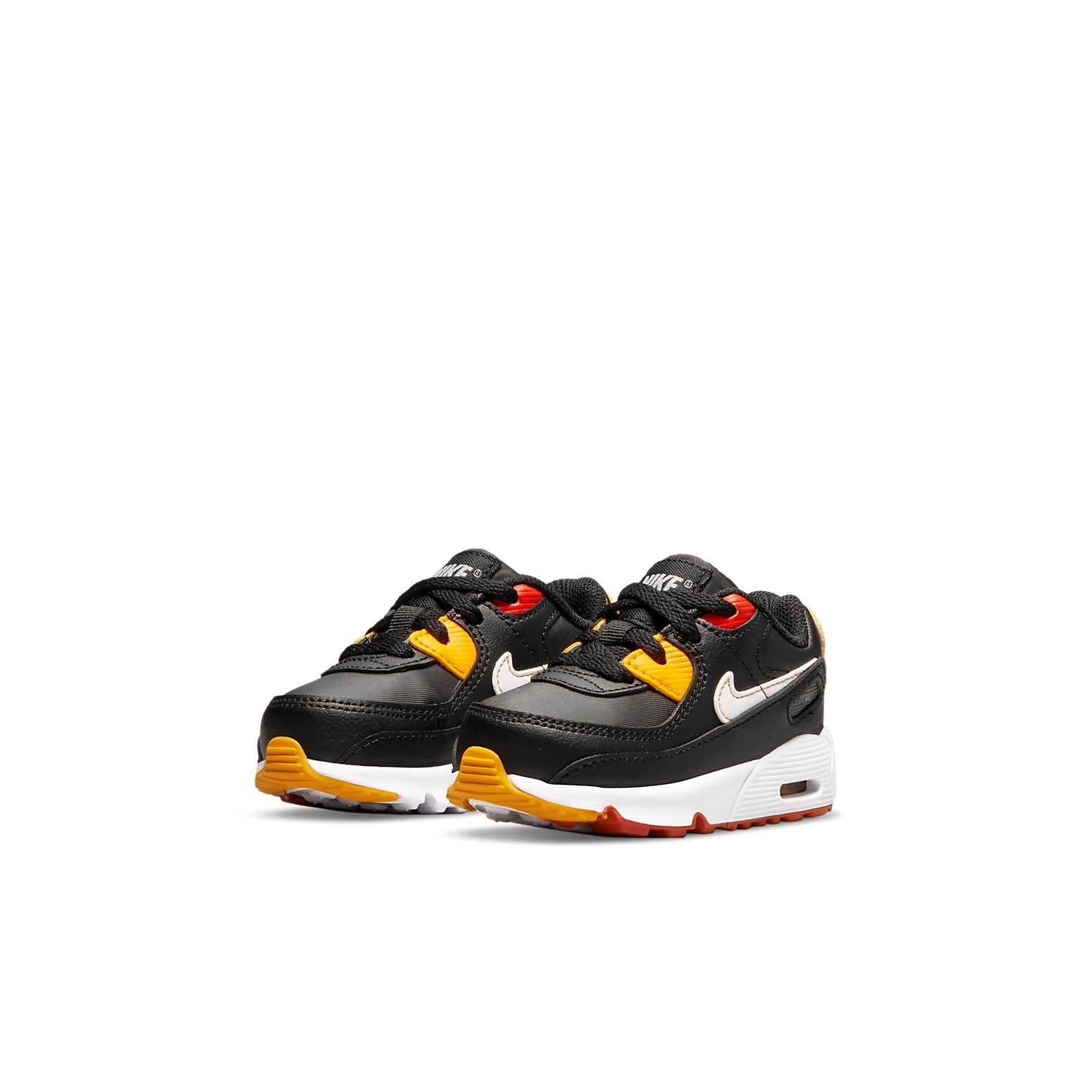 (TD) Nike Air Max 90 Low-Top Running Shoes Black/White CD6868-017