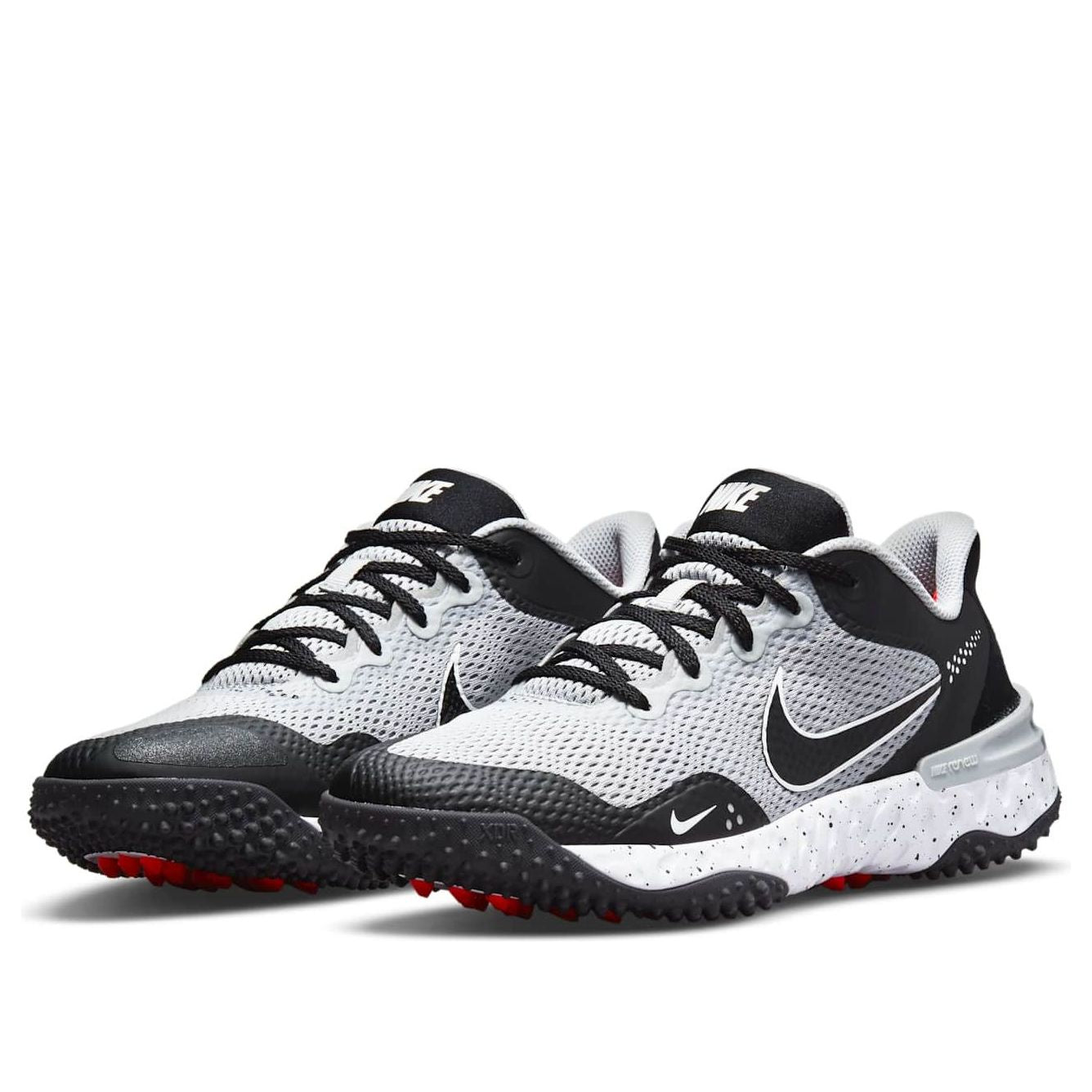 Nike Alpha Huarache Elite 3 Turf 'Light Smoke Grey Black' CK0748-011