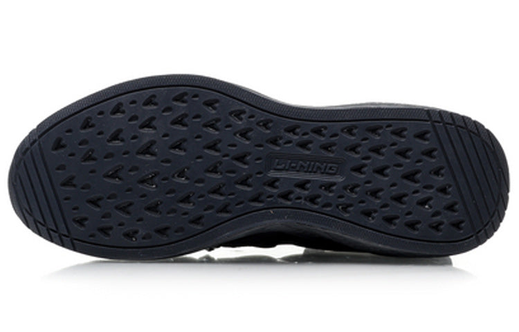 (WMNS) Li-Ning Classic Leisure 'Black Blue' AGLP186-2