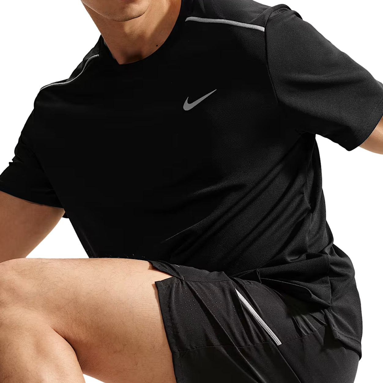 Nike Miler Dri-FIT UV Protection T-Shirt 'Black' IF2083-010