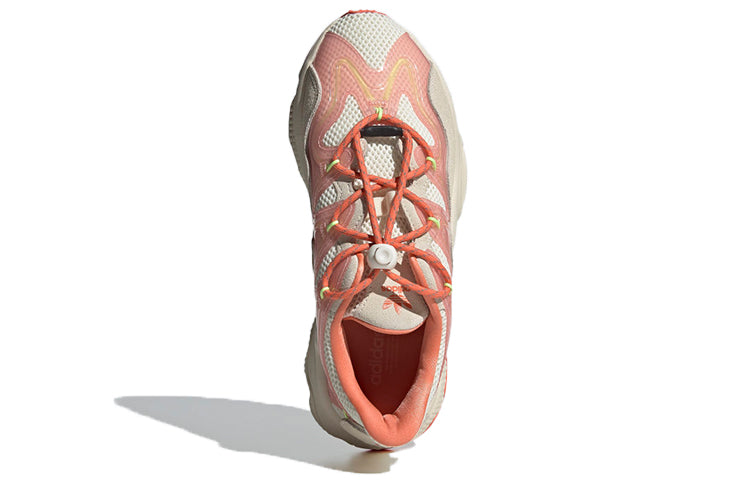 (WMNS) adidas Ozweego Plus 'Cream Semi Coral' H01568