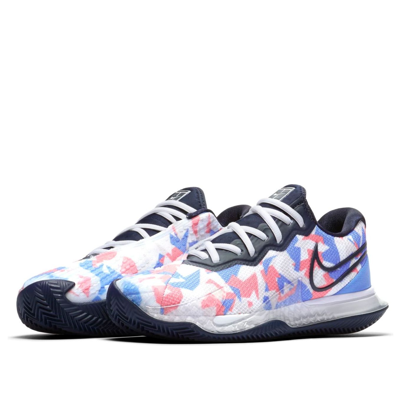 (WMNS) Nike Court Air Zoom Vapor Cage 4 'White Blue Pink' CD0432-406