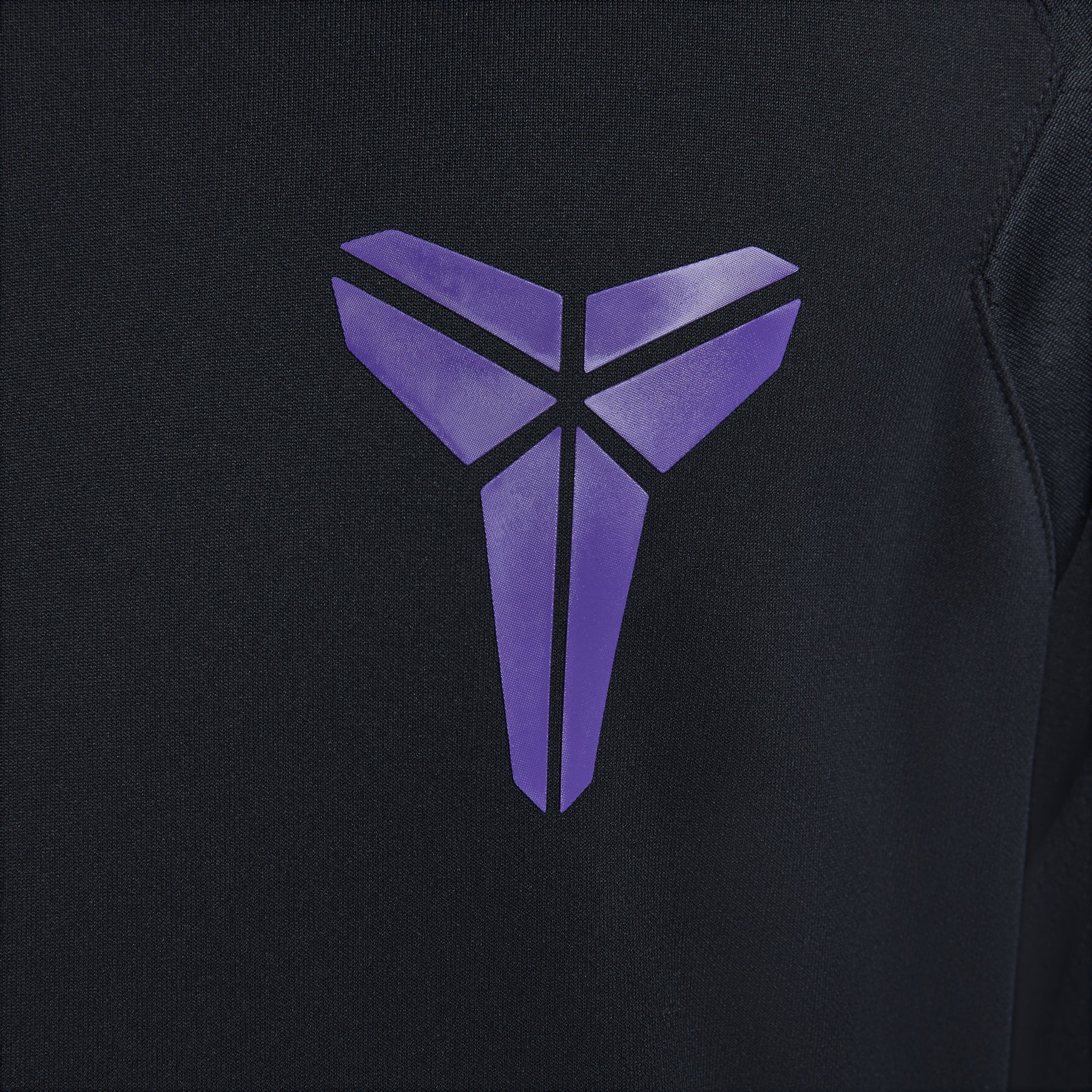 Nike Dri-FIT Kobe Basketball Jacket Asia Sizing 'Black Purple' FZ0937-010
