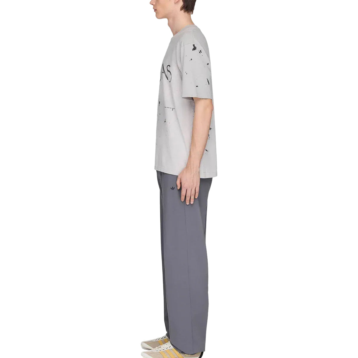 adidas x SFTM 007 Track Pants Asia Sizing 'Grey Five' KS1345