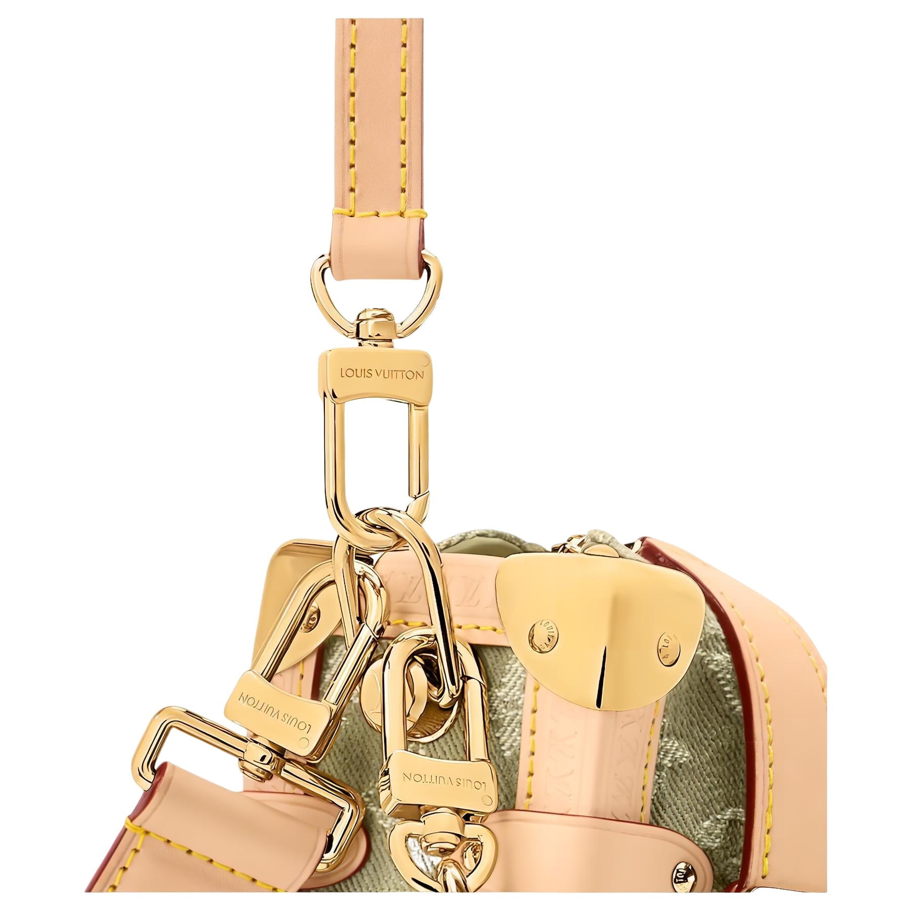 (WMNS) LOUIS VUITTON Side Trunk MM East West 'Green' M27451
