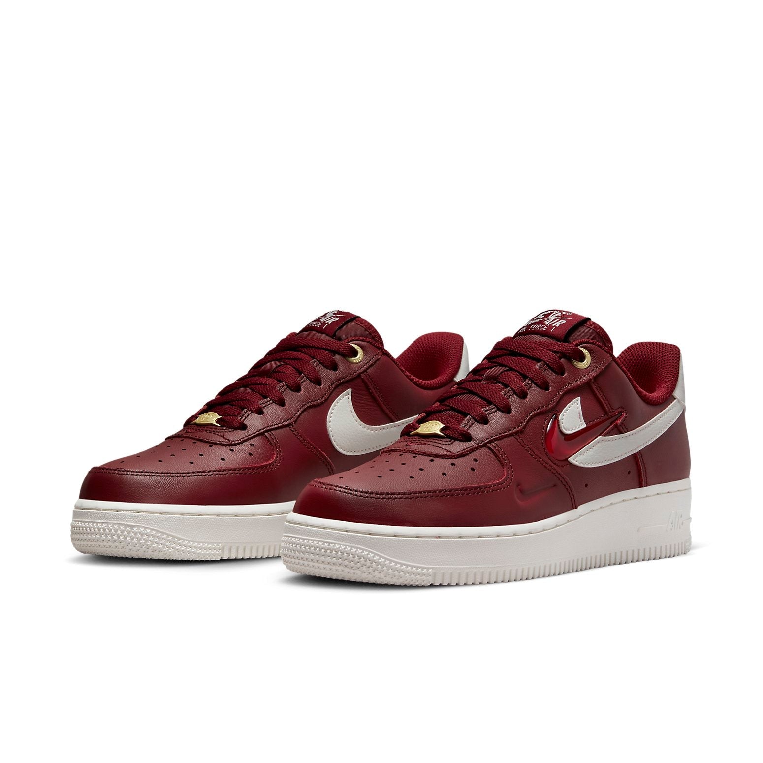 (WMNS) Nike Air Force 1 '07 Premium 'History of Logos - Team Red' DZ5616-600