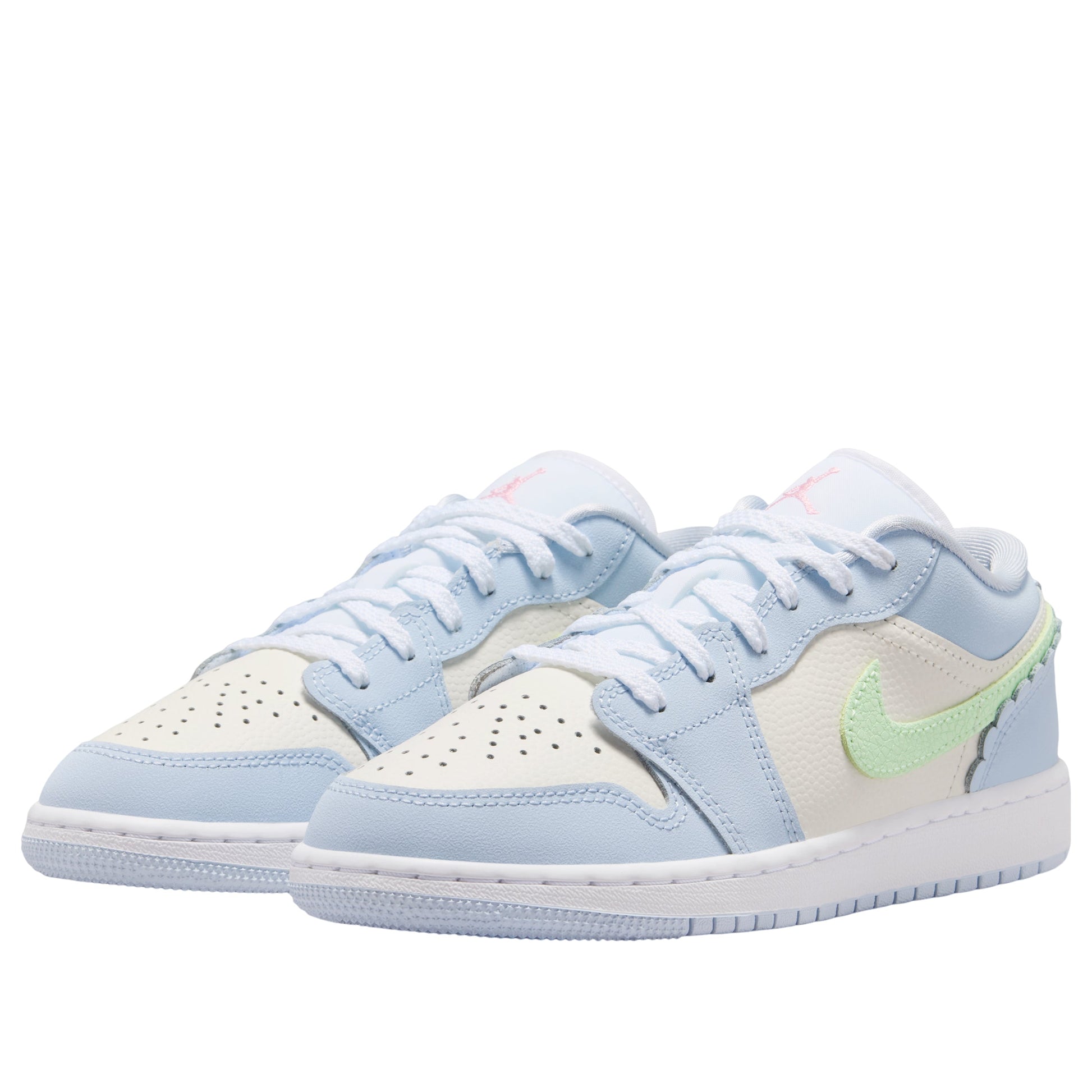 (GS) Jordan 1 Low SE 'Half Blue Sail Vapor Green' IB7113-403