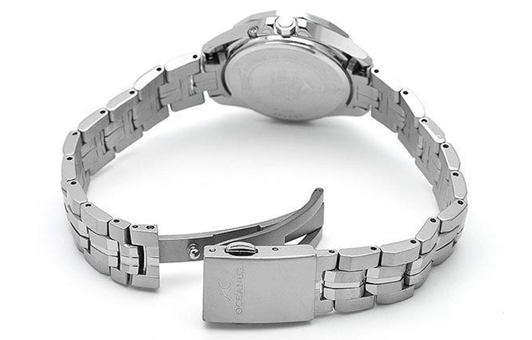 Casio Oceanus Analog Watch 'Silver Black Blue' OCW-S340-1AJF