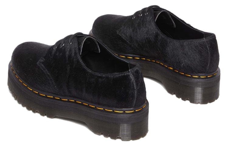 Dr. Martens 1461 Hair-On Platform Shoes 'Black Hair On' 31096001