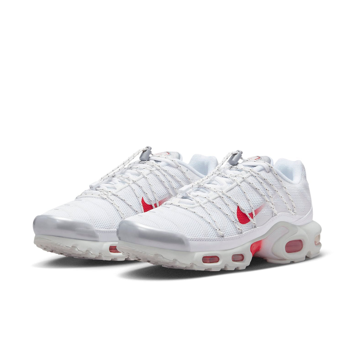 (WMNS) Nike Air Max Plus Utility 'White Red' FN3488-100