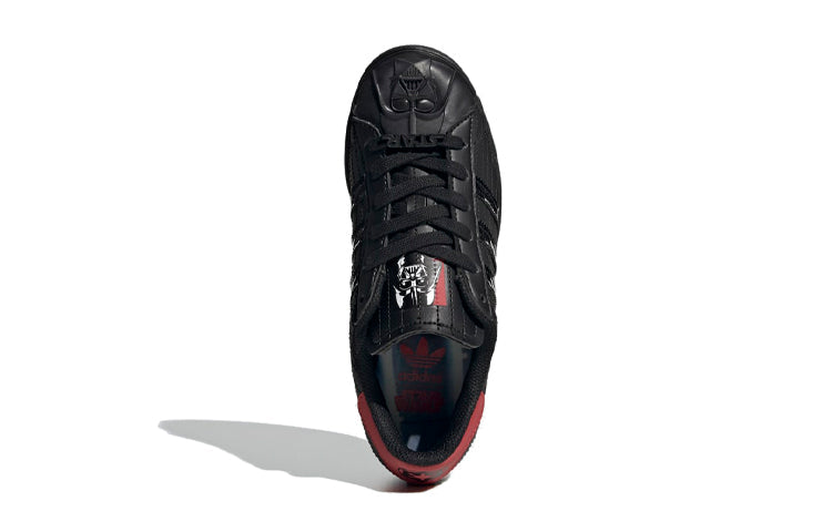 (GS) adidas x Star War Superstar J 'Black Red' FY0130