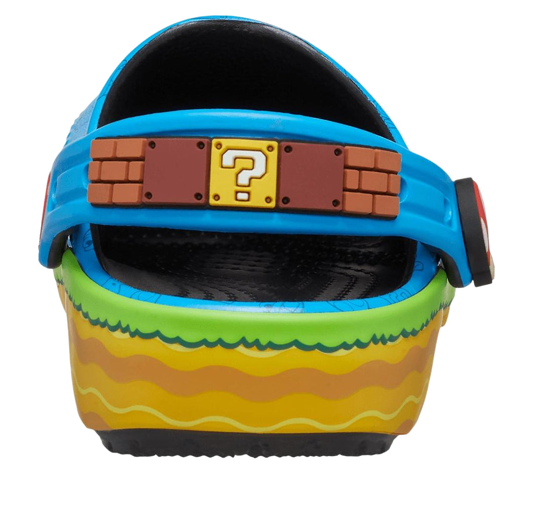 (GS) Crocs x Super Mario Classic Clog 'Blue' 212139-90H