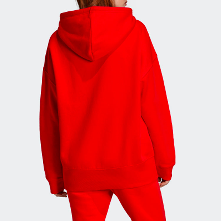 (WMNS) adidas originals Sports Hoodie Bright Pink DU7183